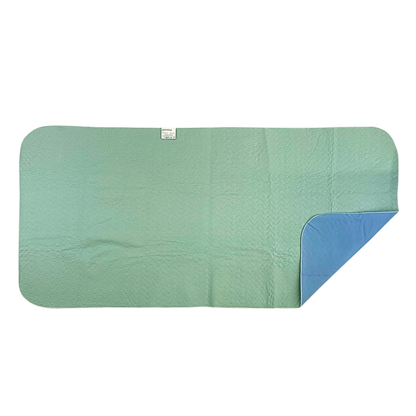 Washable Underpads with Handles, 2 Pack Reusable Incontinence Bed Pad with  4 Pos