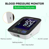 Patient Aid Upper Arm Electronic Blood Pressure Monitor with Automatic Blood Pressure Cuff, Accurately Measures Pulse Rate, Diastolic and Systolic Blood Pressure, Records Readings for up to 2 Persons