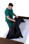 Reusable Flat Slide Sheet with Handles for Patient Transfers, Turning and Repositioning